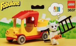 LEGO Fabuland 3637 Gertrude Goat the painter