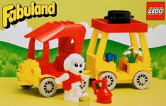 LEGO Fabuland 3641 Car and Camper