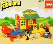 LEGO Fabuland 3670 Service Station
