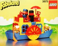 LEGO Fabuland 3673 Paddle Steamer
