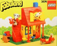 LEGO Fabuland 3674 Bonnie Bunny's New House