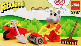 LEGO Fabuland 3787 Hannah Hippopotamus the public gardener
