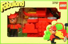 LEGO Fabuland 3797 Fire Chief Boris Bulldog