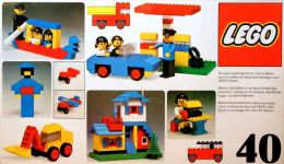 LEGO Basic 40 Basic Building Set, 3+