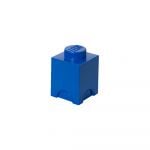 LEGO Gear 40011731 LEGO Aufbewahrungbox, eine Noppe, blau