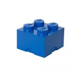 LEGO Gear 40031731 LEGO Aufbewahrungsbox, 4 Noppen, blau