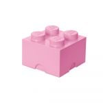 LEGO Gear 40031738 LEGO Aufbewahrungsbox, 4 Noppen, rosa