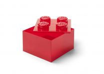 LEGO Gear 40090804 Stein-Aufbewahrungsbox in transparentem Rot (40090804)