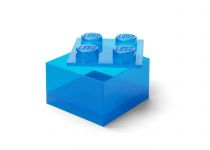 LEGO Gear 40090805 Stein-Aufbewahrungsbox in transparentem Blau (40090805)