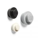 LEGO Gear 40161733 LEGO Wandaufhänger - DESIGN (weiß, schwarz und grau)