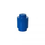 LEGO Gear 40301731 LEGO runde Aufbewahrungsbox, eine Noppe, blau