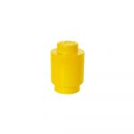 LEGO Gear 40301732 LEGO runde Aufbewahrungsbox, eine Noppe, gelb