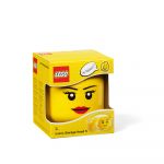 LEGO Gear 40311725 LEGO Aufbewahrungsbox, kleiner Kopf, Mädchen