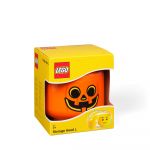 LEGO Gear 40321729 LEGO Aufbewahrungskopf groß, Kürbis