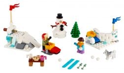 LEGO Seasonal 40424 Schneeballschlacht