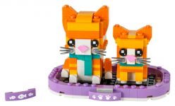 LEGO BrickHeadz 40480 Rot getigerte Katze