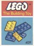 LEGO System 409 38 Slimbricks Assorted Sizes (The Building Toy)
