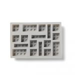 LEGO Gear 41000003 LEGO Eiswürfelbehälter, Grau