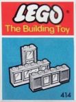 LEGO System 414 Windows Parts Pack, White (The Building Toy)