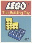 LEGO System 417 Cornerbricks (The Building Toy)