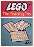 LEGO System 429 4 Plates 6 x 8 (The Building Toy)