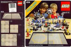 LEGO System 454 1 x 4 x 2 Window, Red or White