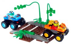 LEGO Racers 4595 Zero Tornado & Hot Rock