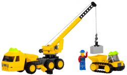 LEGO 4 Juniors 4668 Kranwagen mit Raupe