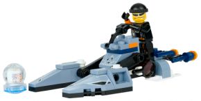 LEGO Alpha Team 4742 Motorschlitten