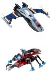 LEGO Alpha Team 4745 Blauer Adler gegen Schneeraupe