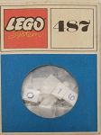 LEGO System 487 1 x 1 Bricks with Numbers (System)