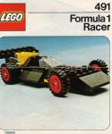 LEGO System 491 Shell Station Brick and Sign, 6 Named Beams
