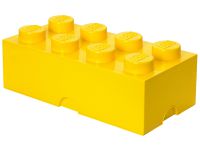 LEGO Gear 5001267 Gelber LEGO® Aufbewahrungsstein mit 8 Noppen