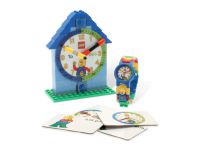 LEGO Gear 5001370 LEGO® Minifiguren-Uhr & Wecker zum Lernen der Uhrzeit
