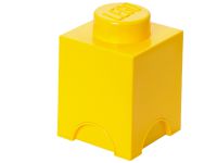 LEGO Gear 5003567 Gelber LEGO® Aufbewahrungsstein mit 1 Noppe