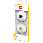 LEGO Gear 5005108 LEGO® Radiergummis (Blau & Gelb)