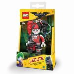 LEGO Gear 5005301 THE LEGO® BATMAN MOVIE – Harley Quinn™ Schlüsselanhänger mit Licht