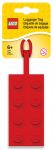 LEGO Gear 5005542 Roter LEGO® 2x4-Stein-Gepäckanhänger