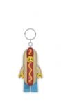 LEGO Gear 5005705 Mann im Hotdog-Kostüm – Schlüsselanhänger mit Licht