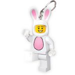 LEGO Gear 5005757 LEGO® Schlüsselanhänger mit Licht Mann im Hasenkostüm