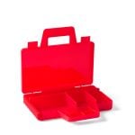 LEGO Gear 5005769 Sortierbox in transparentem Rot