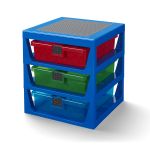 LEGO Gear 5006179 LEGO® Regalsystem in transparentem Blau