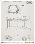 LEGO Gear 5006006 Limited Edition Print – Page from German Patent Application for LEGO Toy Car, 1963