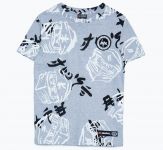 LEGO Gear 5006226 HYPE X LEGO® NINJAGO® T-Shirt für Kinder, grau