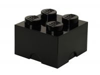 LEGO Gear 5006930 Aufbewahrungsstein mit 4 Noppen in Schwarz