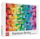 LEGO Gear 5007072 Puzzle – Regenbogensteine (1.000 Teile)