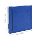 LEGO Gear 5009062 Verschließbares Notizbuch mit Gelschreiber in Blau