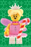 LEGO Gear 5009522 Überraschungs-Minifigur Minipuzzle – Weihnachtsedition 2