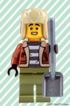 LEGO Gear 5009522 Überraschungs-Minifigur Minipuzzle – Weihnachtsedition 2