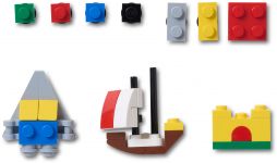 LEGO Gear 5010349 Jibbitz™ Charms - Masterbrand 10er-Pack